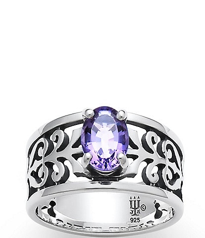 James Avery Adoree Ring with Amethyst