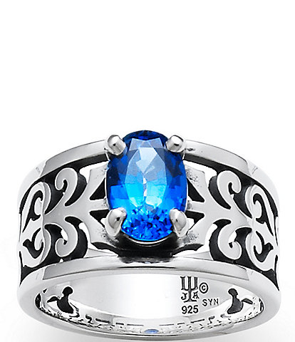 James Avery Sterling Silver Adoree Ring With Lab Created Emerald