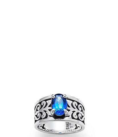 James Avery Sterling Silver Adoree Ring With Lab Created Emerald