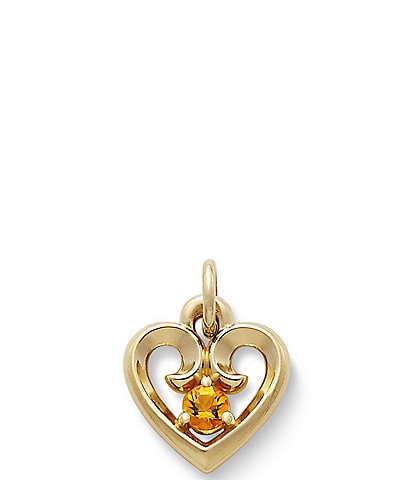 James Avery 14K Gold Remembrance Heart Pendant