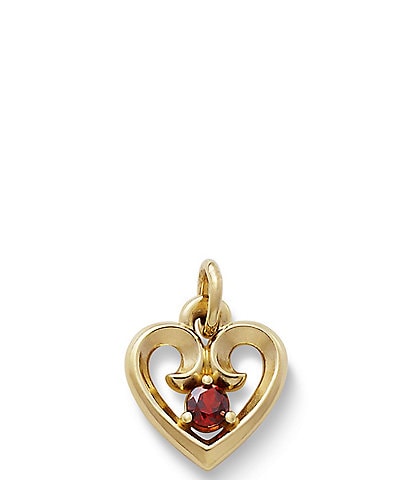James Avery 14K Gold Remembrance Heart Pendant