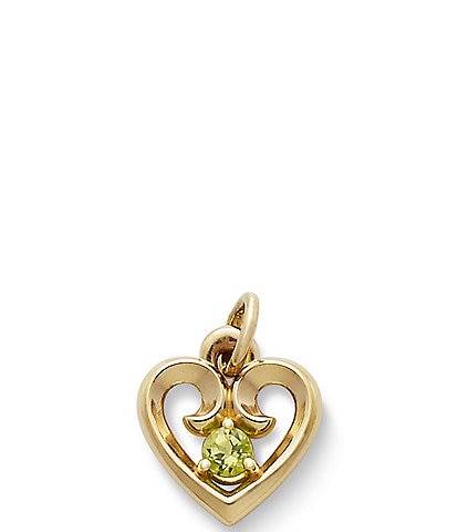 James Avery 14K Gold Remembrance Heart Pendant