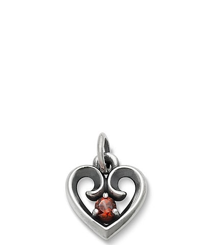 James Avery Avery Remembrance Heart Birthstone Charm