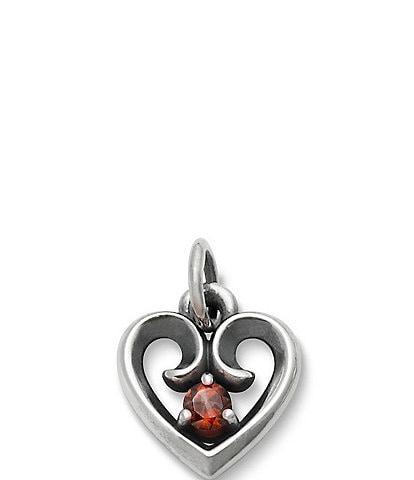 James Avery Avery Remembrance Heart Birthstone Charm