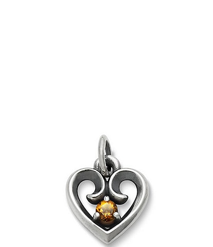 James Avery Avery Remembrance Heart Birthstone Charm