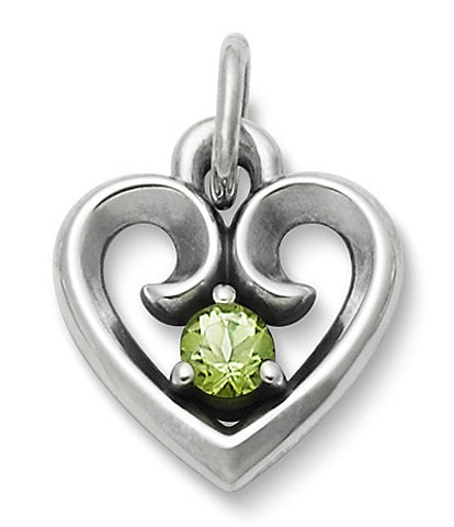 James Avery Avery Remembrance Heart Birthstone Charm