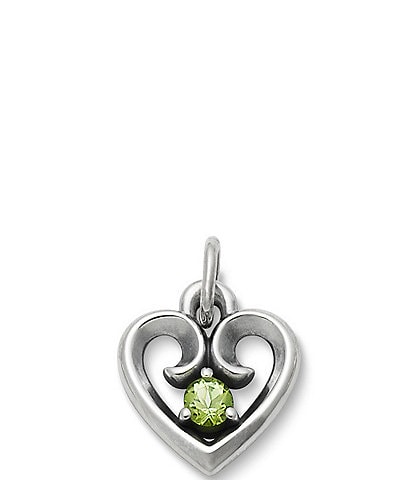James Avery Avery Remembrance Heart Birthstone Charm