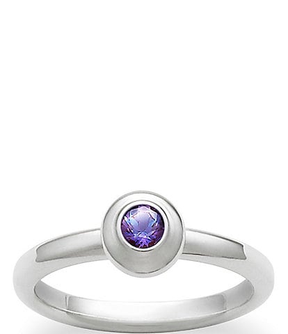 James Avery Avery Lab-Created Birthstone Remembrance Ring
