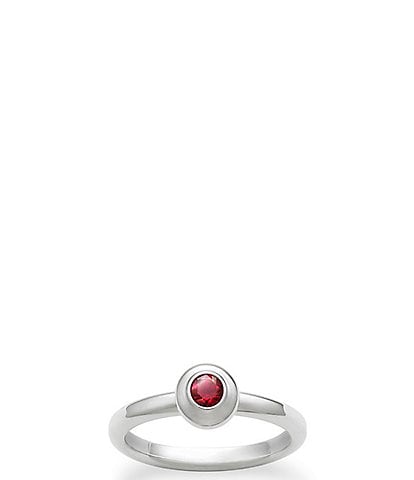 James Avery Avery Lab-Created Birthstone Remembrance Ring