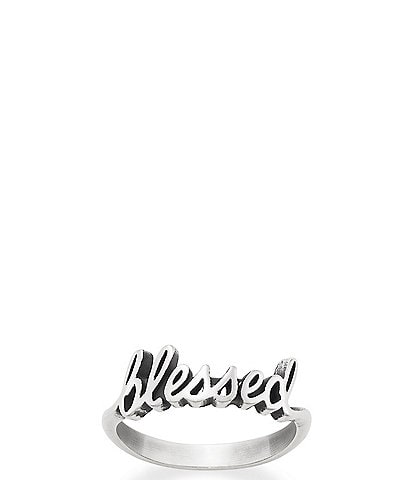James Avery #double;Blessed#double; Ring