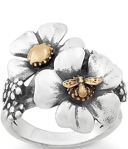 James Avery Blossoms and Bee Ring