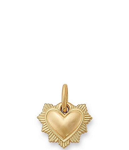 James Avery Brilliant Heart 14K Gold Charm