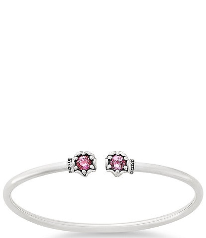 James Avery Cherished Birthstone Lab-Created Flexible Cuff Bracelet