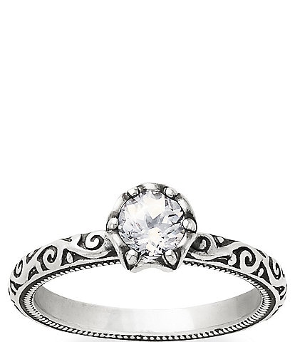 James Avery Cherished Birthstone Ring with Lab-Created Gem