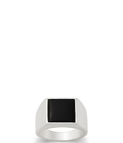 James Avery Classic Gemstone Signet Ring