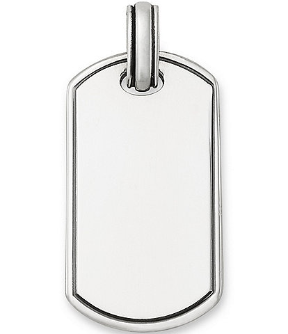 James Avery Classic Tag Pendant