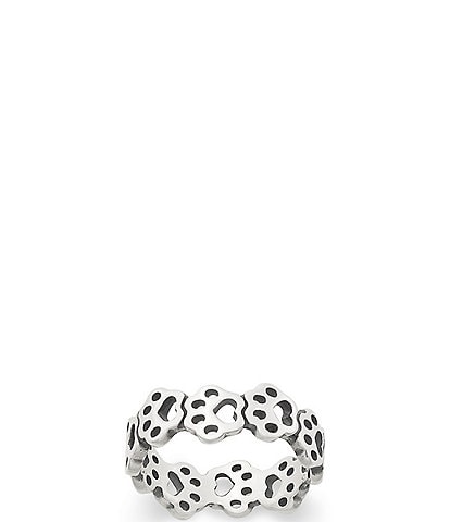 James Avery Connected Paw Prints Novelty Band Ring