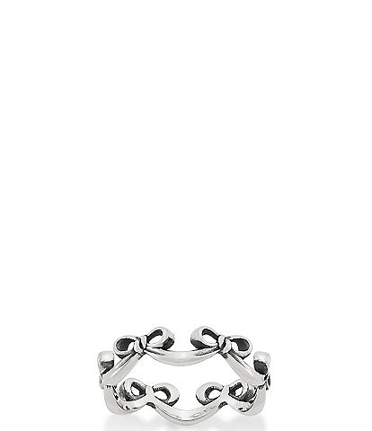 James Avery Dainty Bows Sterling Silver Ring