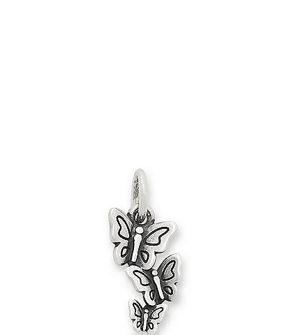 James Avery Dancing Butterflies Sterling Silver Charm