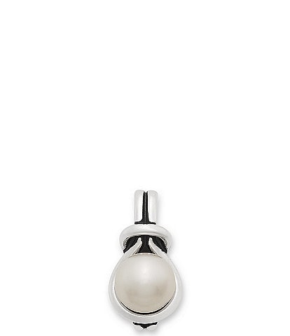 James Avery Elegant Pearl Knot Sterling Silver Pendant