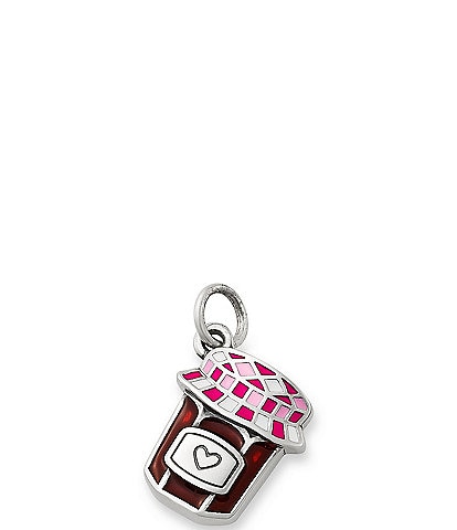 James Avery Enamel Berry Sweet Heart Charm