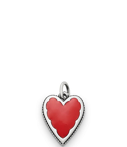 James Avery Enamel Heart Charm
