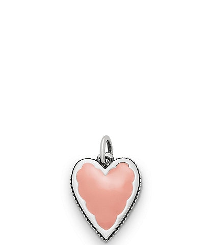 James Avery Enamel Heart Charm