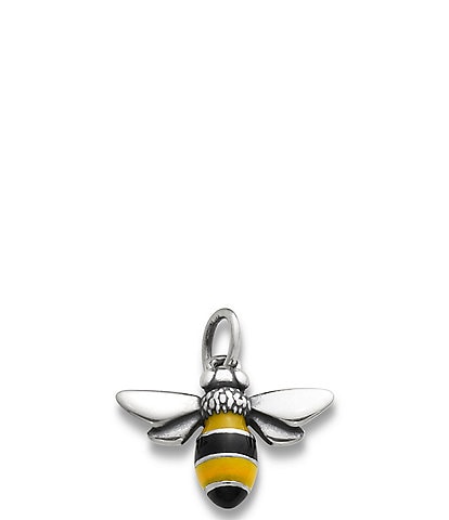 James Avery Enamel Bumble Bee Sterling Silver Charm