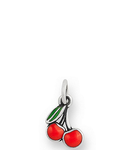 James Avery Enamel Cherries Charm