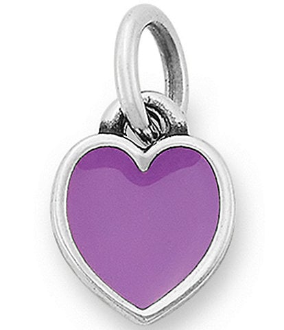 James Avery Enamel Connected Hearts Charm