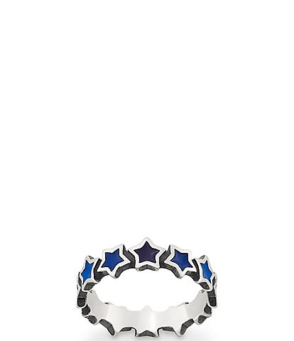 James Avery Enamel Connected Stars Band Ring