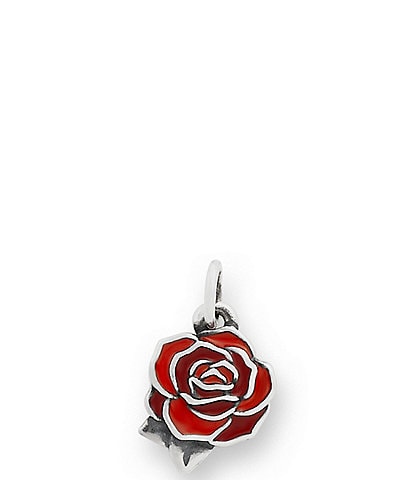 James Avery Enamel Consuela Rose Charm