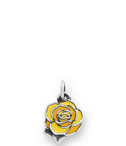 James Avery Enamel Consuela Rose Charm
