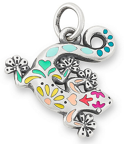 James Avery Enamel Festive Gecko Charm