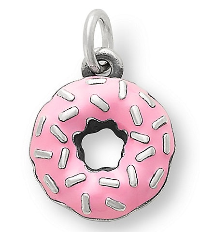 James Avery Enamel Frosted Donut Charm