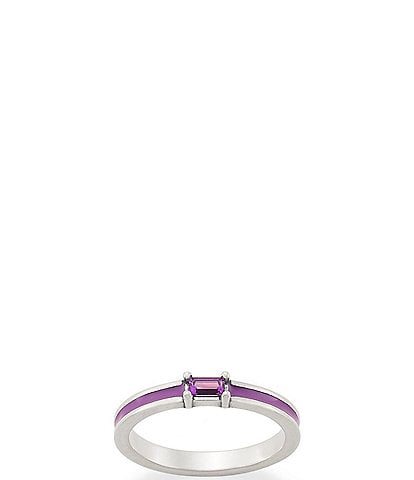 James Avery Enamel Gemstone Stacker Ring