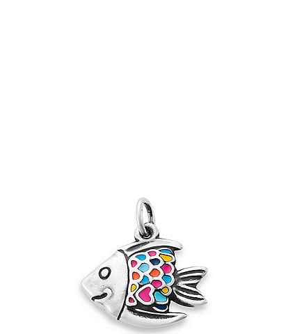  Enamel Happy Fish Charm