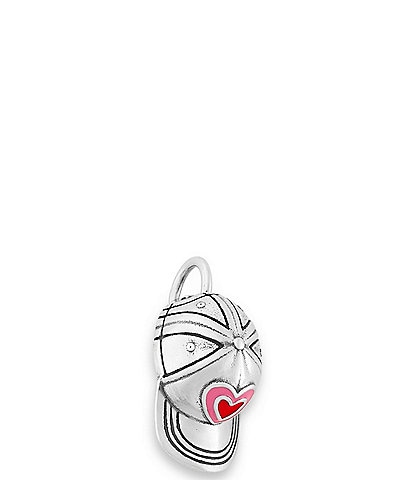 James Avery Enamel Heart Ball Cap Charm