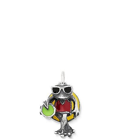 James Avery Enamel Party Frog Charm
