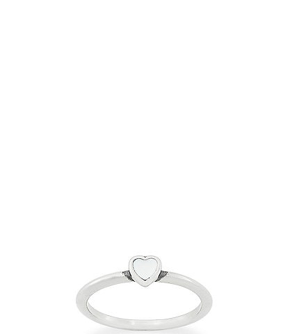 James Avery Enamel Petite Heart Ring