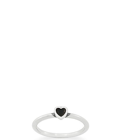 James Avery Enamel Petite Heart Ring