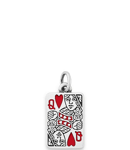 James Avery Enamel Queen of Hearts Charm