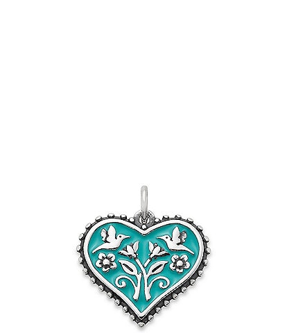 James Avery Enamel Red Hearts in Bloom Charm
