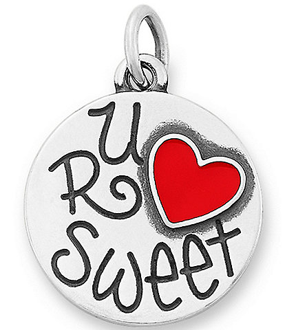 James Avery Enamel U R Sweet Lollipop Charm