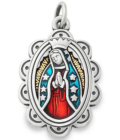 James Avery Enamel Virgin of Guadalupe Charm