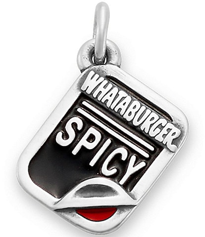 James Avery Enamel Whataburger Spicy Ketchup Charm