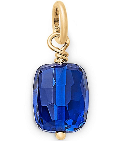 James Avery Faceted Blue Spinel Gemstone Bead Pendant