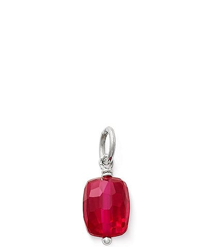 James Avery Faceted Lab-Created Birthstone Charm