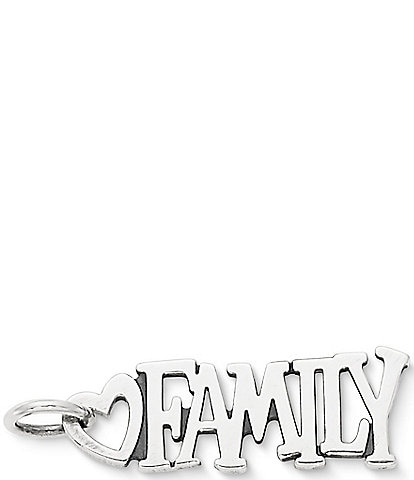 James Avery #double;Family#double; Charm