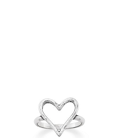 James Avery Fearless Heart Ring